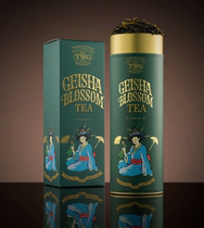 (Spot) TWG Singapore Geisha peach Blossom barrel Green Tea Tea bucket 100g Geisha Blossom