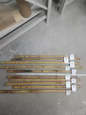 Arhat bamboo Jinghu dan pole pole piano accessories Old bamboo dried finished Jinghu pole pole Xipi Erhuang Jinghu Dan