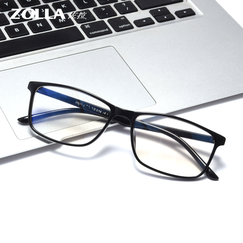 Radiation-resistant glasses Men's and women's Blu Blu-ray Games Computer goggles Tidal Flat Light Spectacle Frames can be matched with nearsighted eye frames