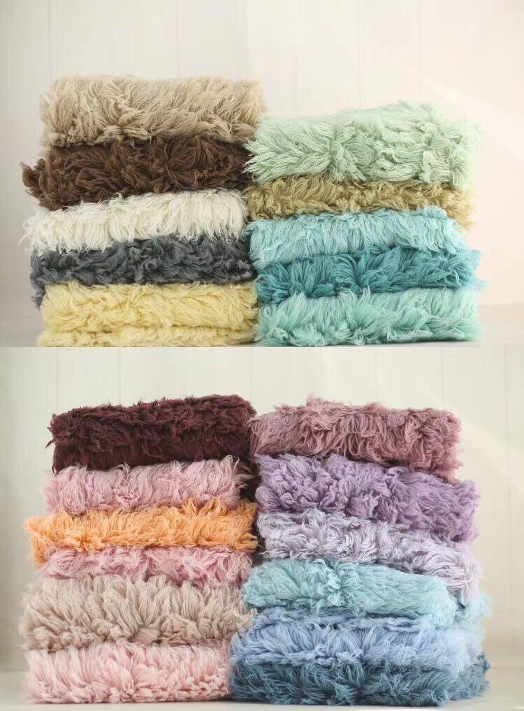 Popular blanket photography photography full moon newborns come to shoot foreign background cloth imported Greek wool blanket