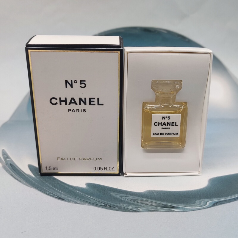 Chanel No. 5 Perfume Classic 1.5ml Q Version Mini Bottle No Spray Head Collection 2024.5 Authentic Sample