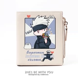 Tide, японский трендовый небольшой дизайнерский короткий бумажник, сумка