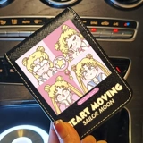 Мультяшный защитный чехол для водительских прав, картхолдер, сумка через плечо, 2 в 1