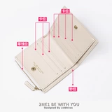 Мультяшный короткий бумажник, кошелек, брендовая небольшая дизайнерская сумка через плечо