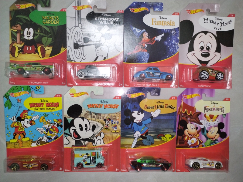 【5.4】Hot Wheels Disney Mickey Mouse Rare Set Plymouth 32 Ford Etc. 8 Car Set Released 【5.4】Hot Wheels Disney Mickey Mouse Rare Set Plymouth 32 Ford Etc. 8 Car Set Released
