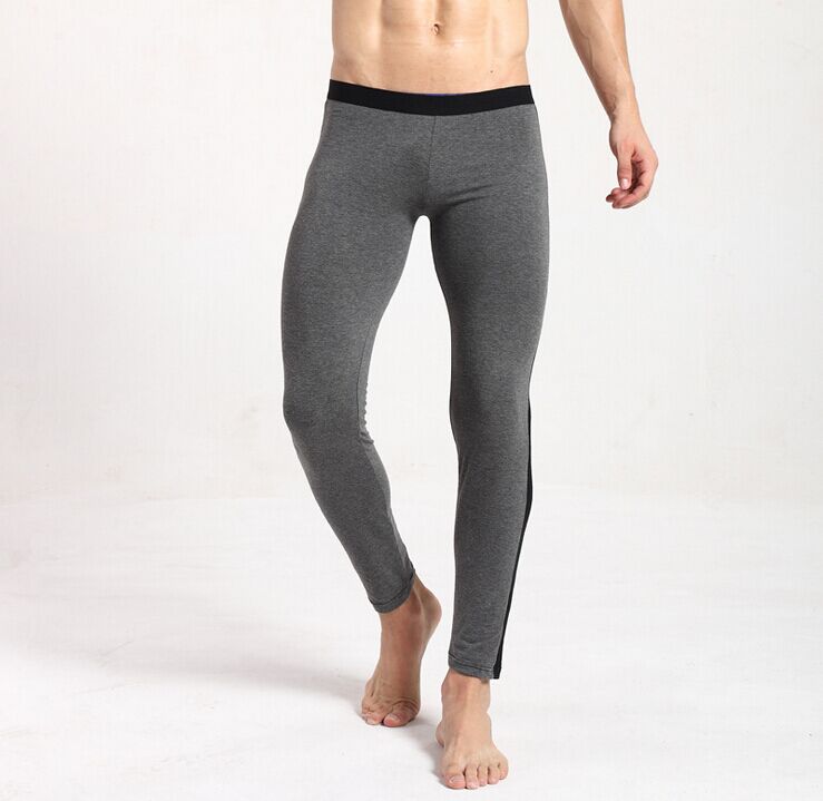New Men's Modal Warm Long Johns Leggings Casual Pants Hot Sale