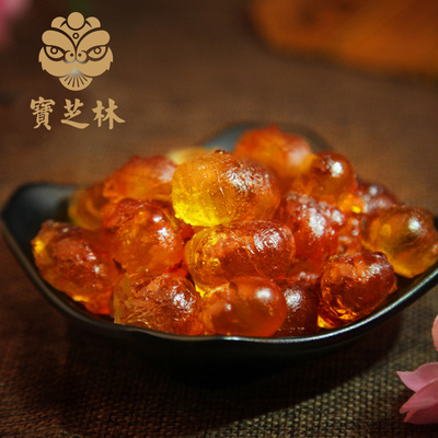 宝芝林桃胶天然搭拉丝雪燕皂角米组合三宝野生养颜桃浆配银耳正品
