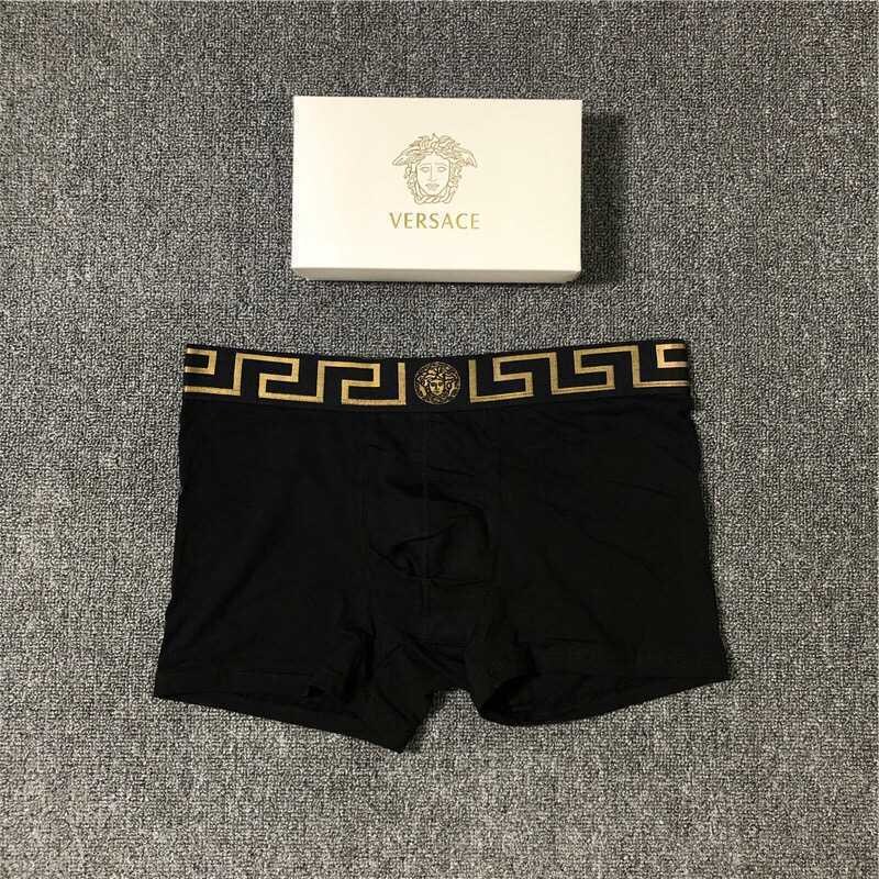 Medusa Men's Boxer Briefs, Pure Cotton, Fashionable Four-Corner Briefs, Trendy and Unique, Thin, Comfortable, Breathable Underwear