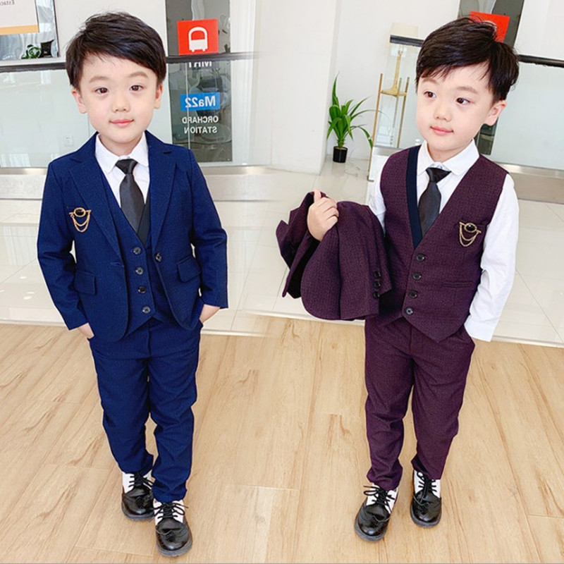 2 trẻ em phù hợp với phù hợp với 3 chàng trai ăn mặc nhỏ phù hợp với 3 gentlemans cậu bé áo khoác phù hợp với chương trình 4 trẻ em hoa Xuân Thu 67 tuổi.