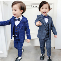 Flower girl dress suit baby birthday suit boy gentleman suit jacket little boy autumn winter performance suit