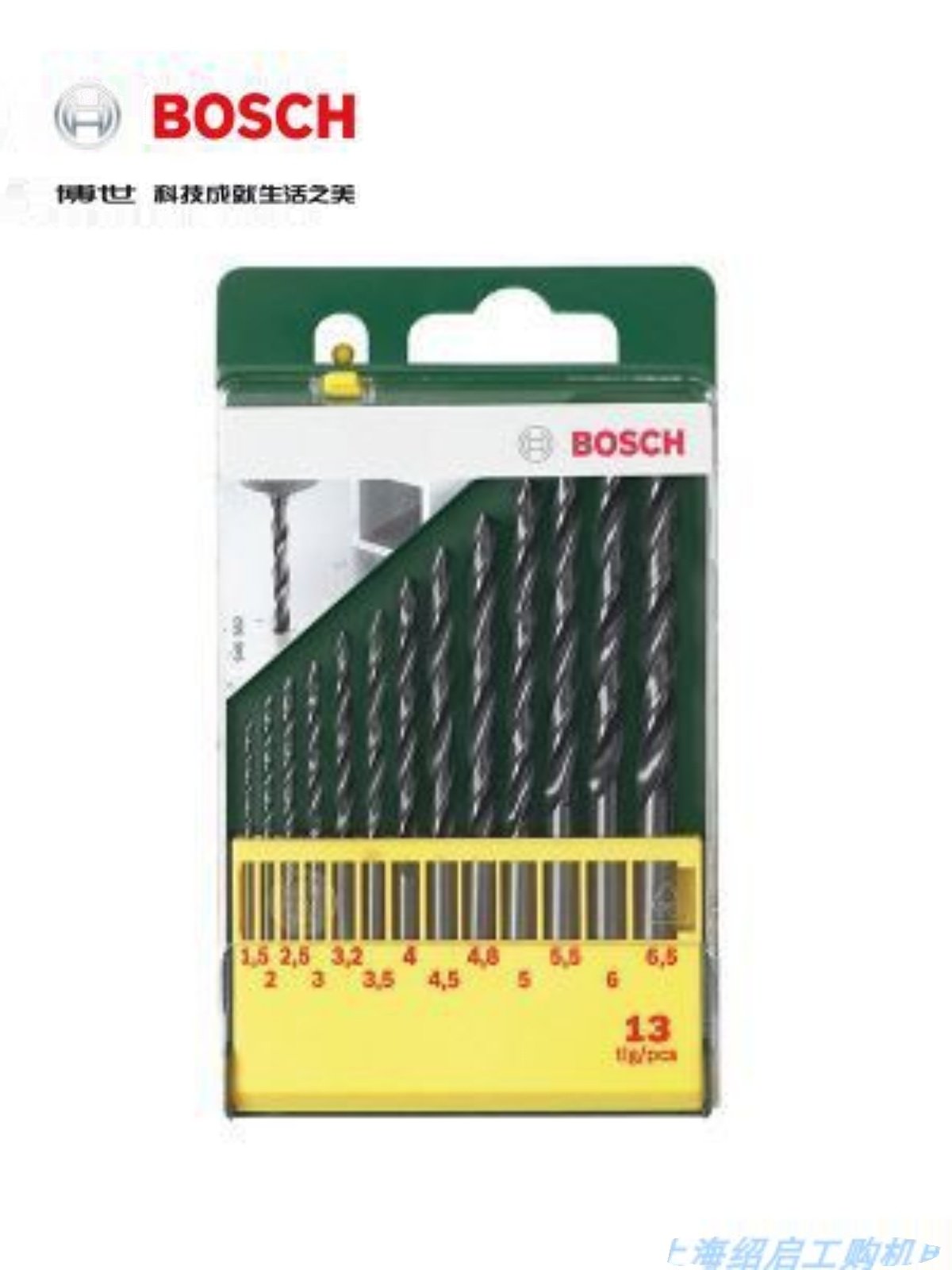 Bosch HSS-R G high-speed steel gold work twist drill bit 1 5-6 5 13 1-10mm10 19 sets of sleeves-Taobao