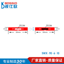 (Posee Europe) SWX-90-6-10 railway bus special type temperature sensitive adhesive temperature test adhesive sticker temperature test paper