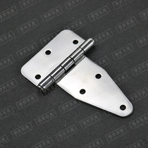 304 stainless steel mirror page triangle tip irregular hinge industrial equipment box cabinet door bearing