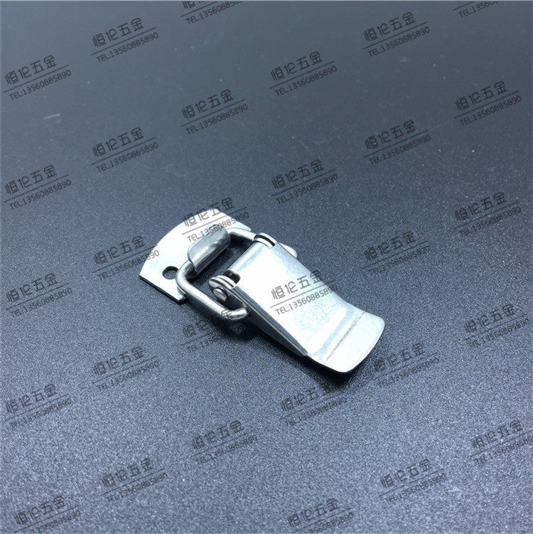 Special price 304 Stainless Steel Buckle Flat Mouth Buckle Luggage Lock Makeup Case KIT LOCK HARDWARE BUCKLE