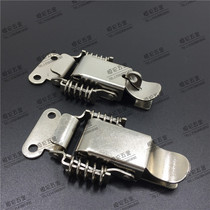Iron - plated nickel 304 stainless steel double spring box button wooden box heavy lock button industrial buckle button
