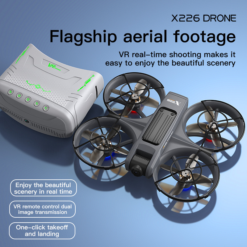 X226 Remote Control Aircraft VR Glasses Drone Aerial Plane
