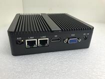 Xinju fire fanless micro computer mini host quad core J1900 1800 dual network dual string soft router
