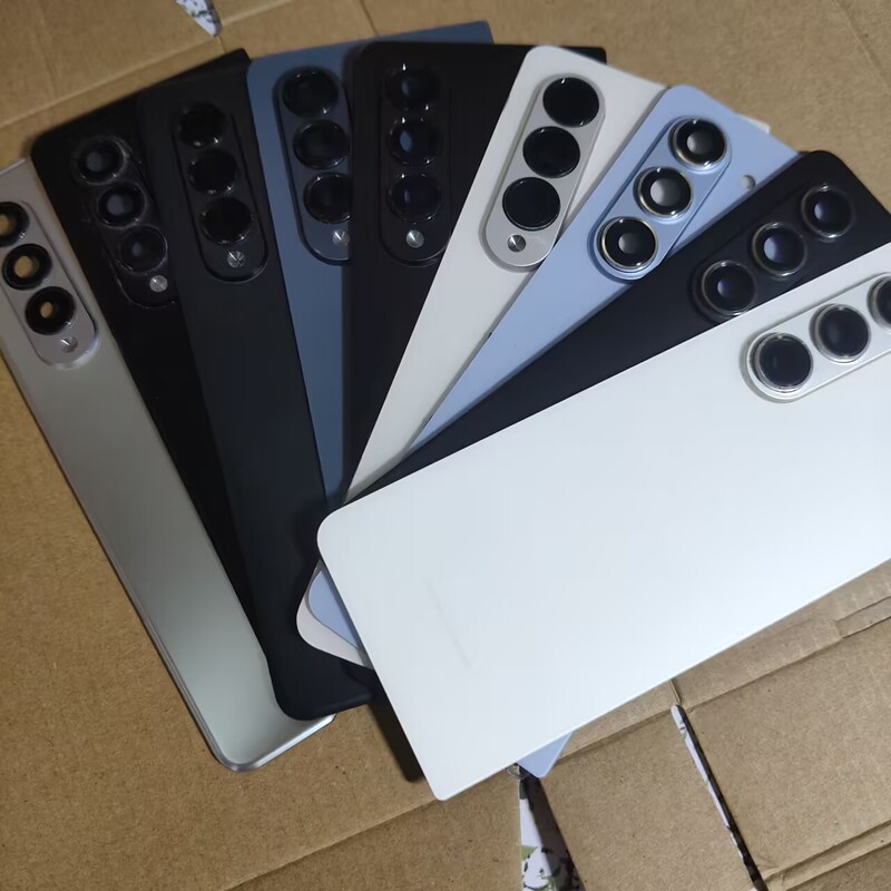 Suitable for Samsung Fold3/4/5 Original Disassembled 98% New Back Cover Glass with Frame and Lens