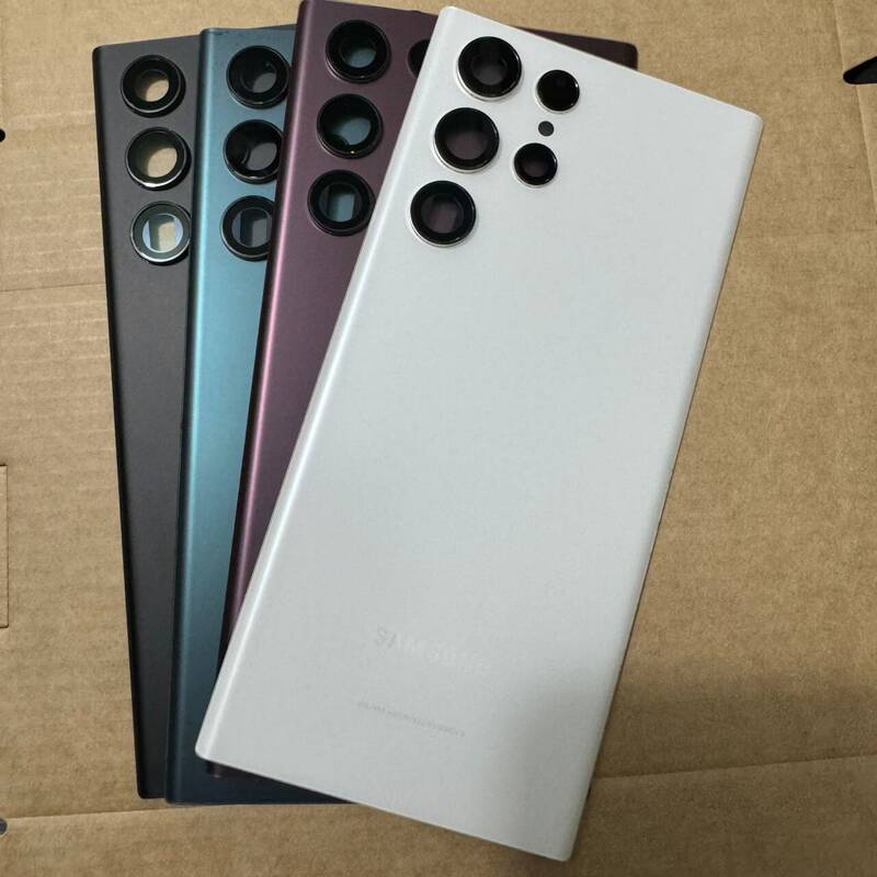Suitable for Samsung S22U S22Ultra Original Disassembled Back Cover 98% New with Frame and Lens Suitable for Samsung S22U S22Ultra Original Disassembled Back Cover 98% New with Frame and Lens
