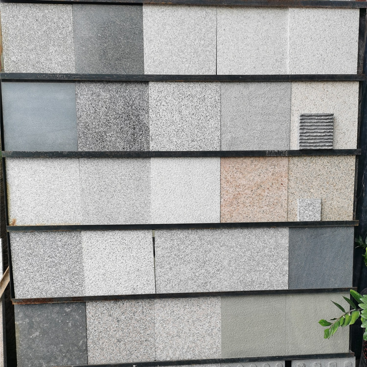 Villa Outer Wall Brick Courtyard Square Ground Paving Stones Sesame Fire Lychee Face Marble Hemp Stone Green Stone Installation