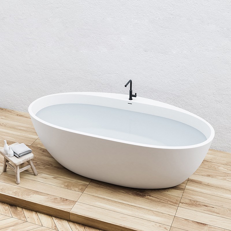 1 6 1 7 1 8m1800 mm adult non-slip independent artificial stone massage bathtub factory customized