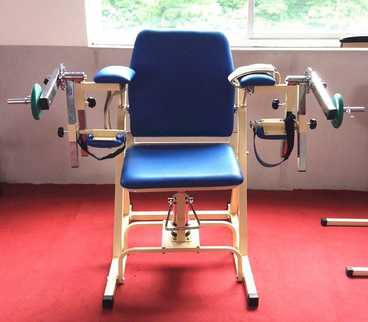 Factory direct sales elbow joint traction training chair adjustable upper limb traction chair active and passive flexion and extension rehabilitation equipment
