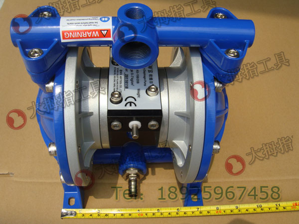 Taiwan's Orville high precision aluminum alloy powerful type 6 sub-pneumatic double diaphragm pump 25mm paint pump AS-20