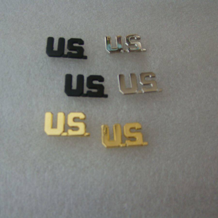 Metal badge US US metal collar collar collar badge badge medal