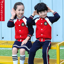 Childrens class uniforms Customized primary school uniforms set colleges spring and autumn costumes teachers uniforms baseball uniforms