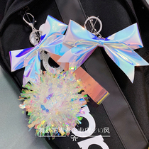 Cheerleading Beauty Gymnastics Prizes Small Accessories Bag Bow Tie Hanging Decoration Dazzling Key Button Nom Strip Color Ball