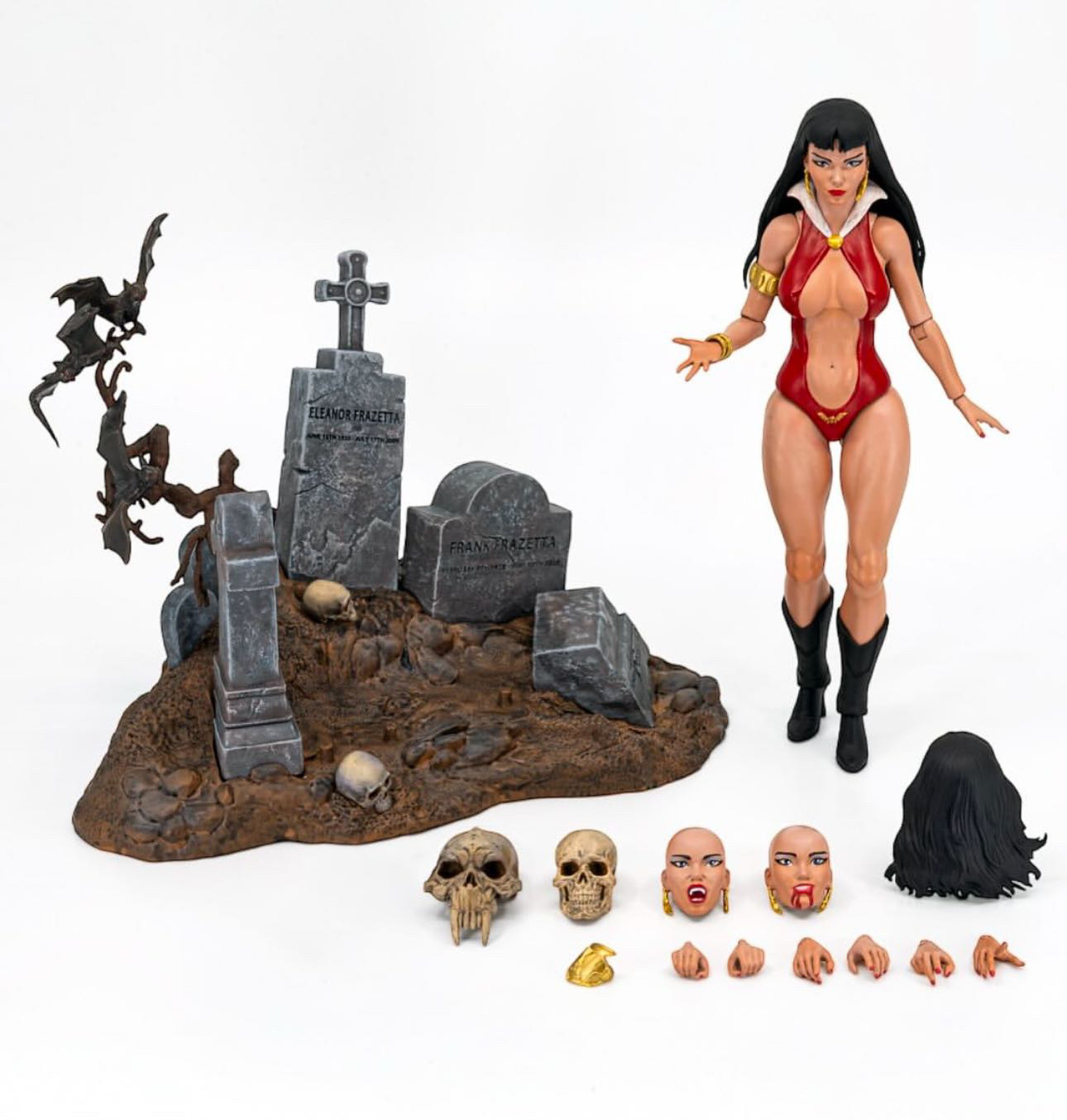 Vampirella 1:12 Scale Action Figure ICON Collectibles Frazetta