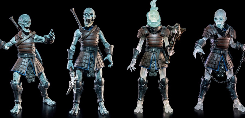 [in Stock] Four Horsemen Mythic Legions Death Wave Skeleton Assorted 1/12 Action Figure