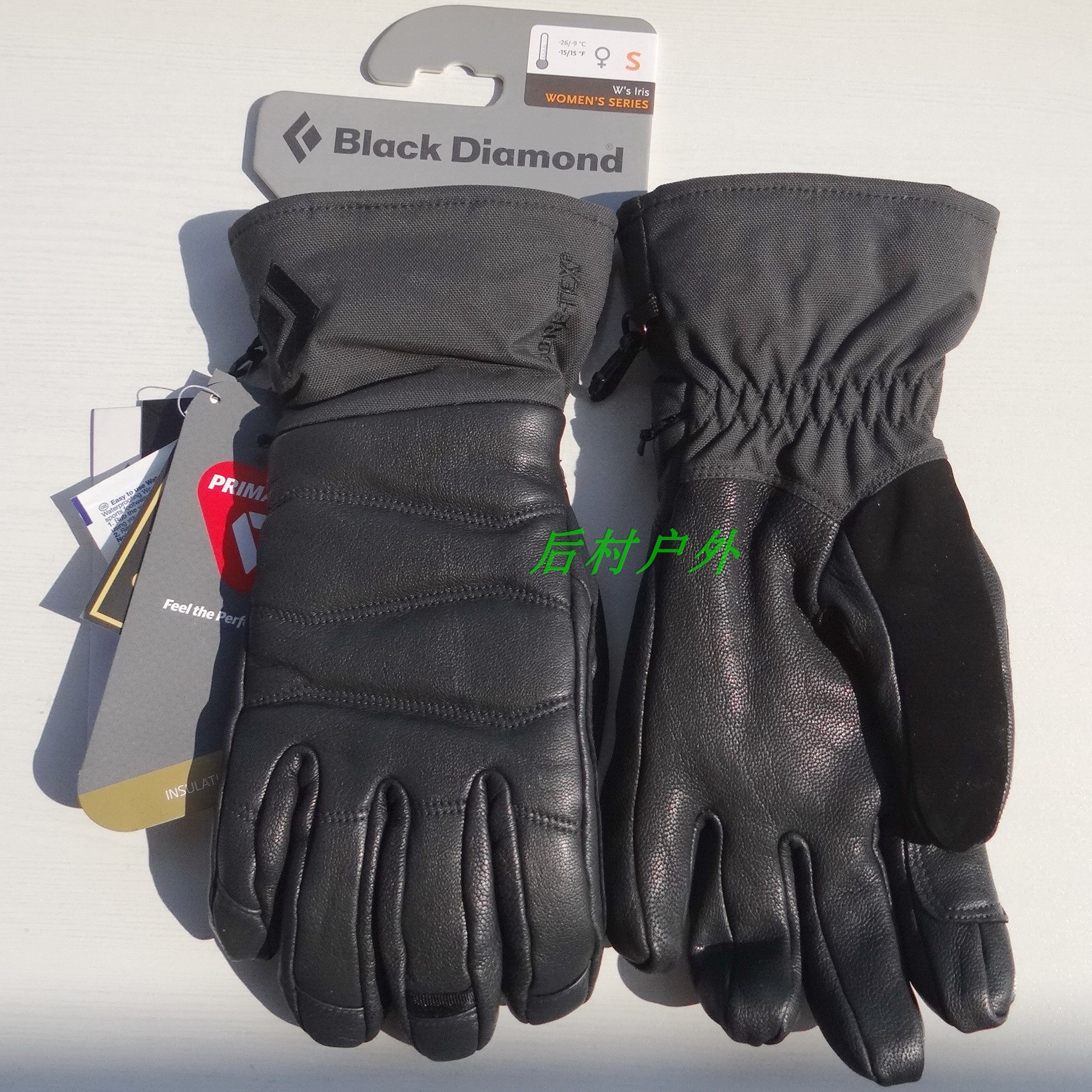 Black Diamond Spark Pro Legend KAJIA Găng tay ấm áp không thấm nước Diamond Diamond BD GTX - Găng tay găng tay dài chống nắng