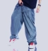 Quần tây nam size cực rộng có xu hướng quần âu hip hop quần denim cộng với phân bón để tăng chất béo cho quần jeans cách phối đồ nam đẹp Cực lớn