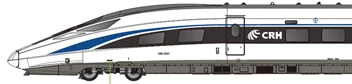 Spot-DC simulation version Fuxing/Train Model Network/CR400AF/SINOMODEL/Moon/HO ratio