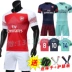 Arsenal 16-17-18 áo sân nhà phù hợp với tay áo ngắn đi 11 Özil đồng phục bóng đá quần áo trẻ em tùy chỉnh - Bóng đá
