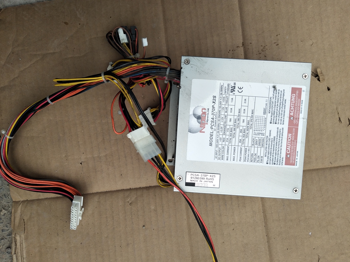 Original NIPRON PCSA-370P industrial industrial control equipment machine power supply PCSA-370P-X2S power supply