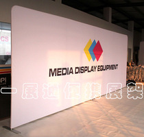 Fast curtain show display stand Custom exhibition background Detachable portable backplane Wedding poster Sign-in signature wall
