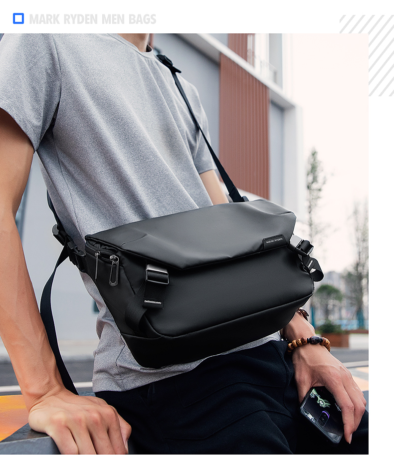 Hong Kong Duty Free 2022 New Shoulder Bag Men's Bag Tide Brand Cross-Body Bag Casual Postman Bag Small Shoulder Bag