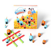 The Chicken Lieven to the Parent-Child Interactive Family Desktop Game Child Puzzle Science Teaching Toys for Eating Well Character Chess occasionally