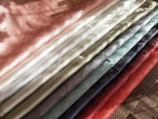 Старинное пальто 【面料单走】缠枝牡丹 樱花纹 暗纹纱 一念居