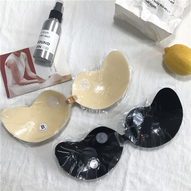 Quây quây silicone vô hình áo ngực đẹp trở lại đồ lót mỏng phần ngực dán đám cưới ngực nhỏ tụ tập chống trượt núm vú nội y cao cấp
