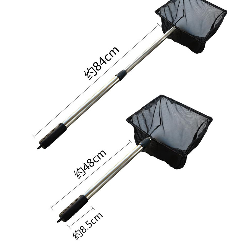Fish tank fish for fishing nets Shrimp Nets Dense Holes Telescopic Rod Large Net Pockets Fishing Nets Fishnets Fishpond Fish Pond Fishing