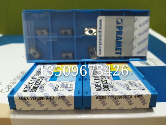Milling inserts for pramet aluminium ADEX11T304FR-FA HF7 ADEX11T308FR-FA HF7