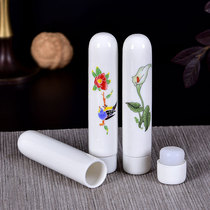 Mini-small tea cans portable tube silicone sealed ceramic capsule liquid capsule powder pill bottle promotion