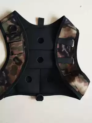 Camouflage diving counterweight vest vest porous free adjustment wear and remove lead block multi-color fishing and hunting scuba tail single direct sales