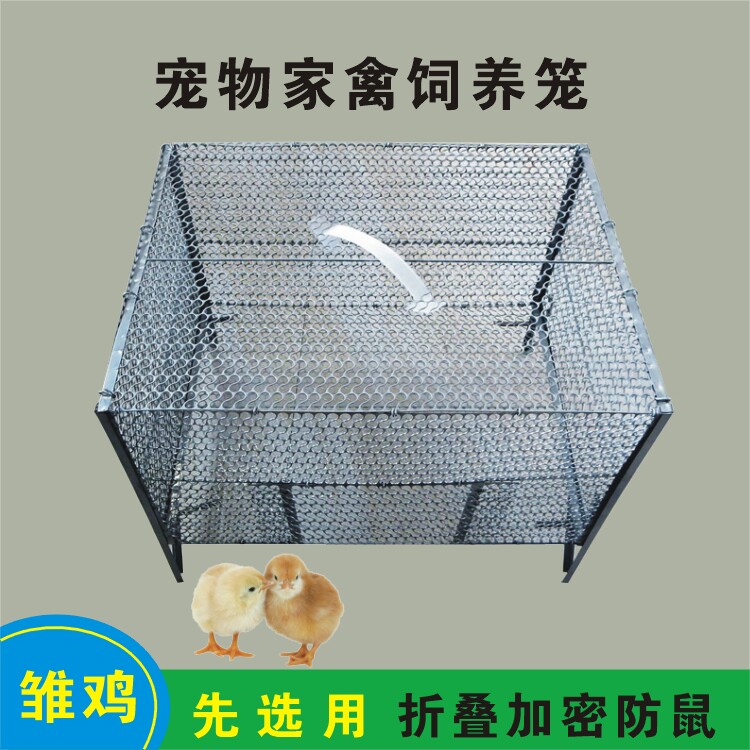 Chicken cage brooding cage household chicken cage encryption anti-rat pigeon special cage outdoor quail bird duckling cage