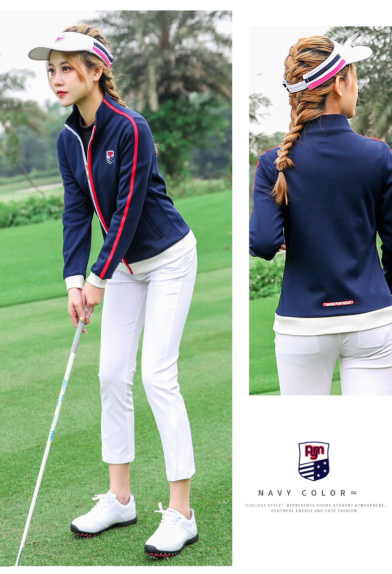 Mới! Quần áo nữ PGM áo khoác mùa thu và mùa đông 	bộ gậy đánh golf	