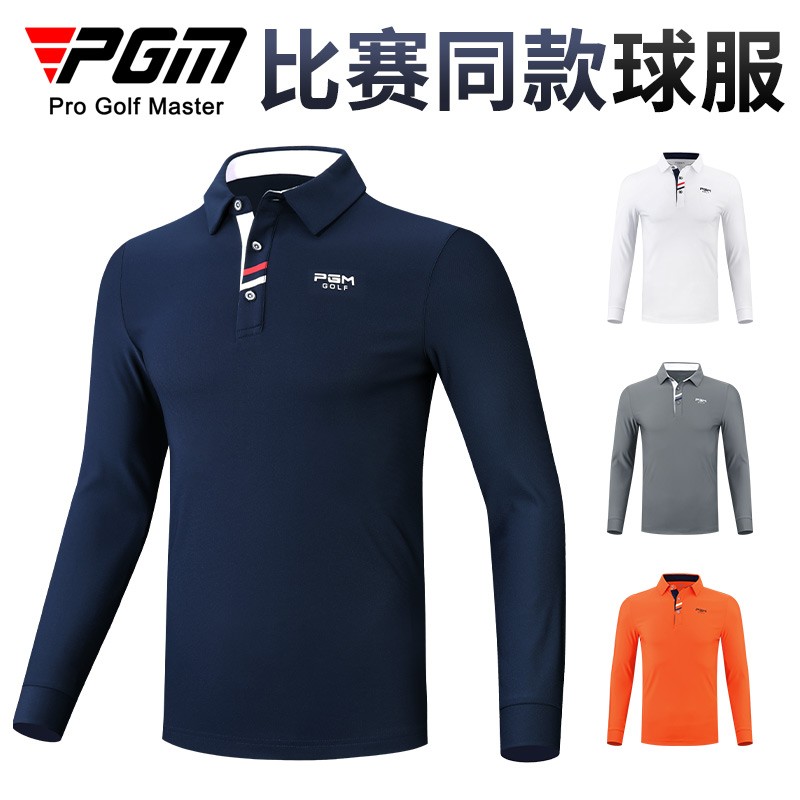 PGM spring new golf clothing men's T-shirt competition with wind and warmth