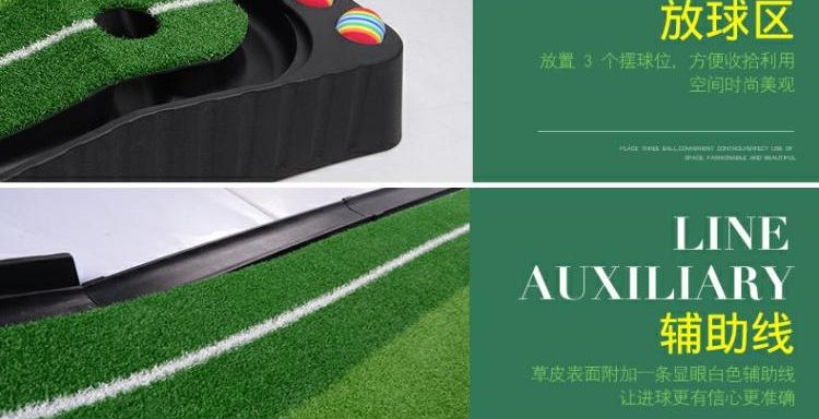 Văn phòng golf trong nhà đặt tập thể dục trẻ em nhà tập thể dục với bộ đồ câu lạc bộ fairway 	túi đựng gậy golf nữ	